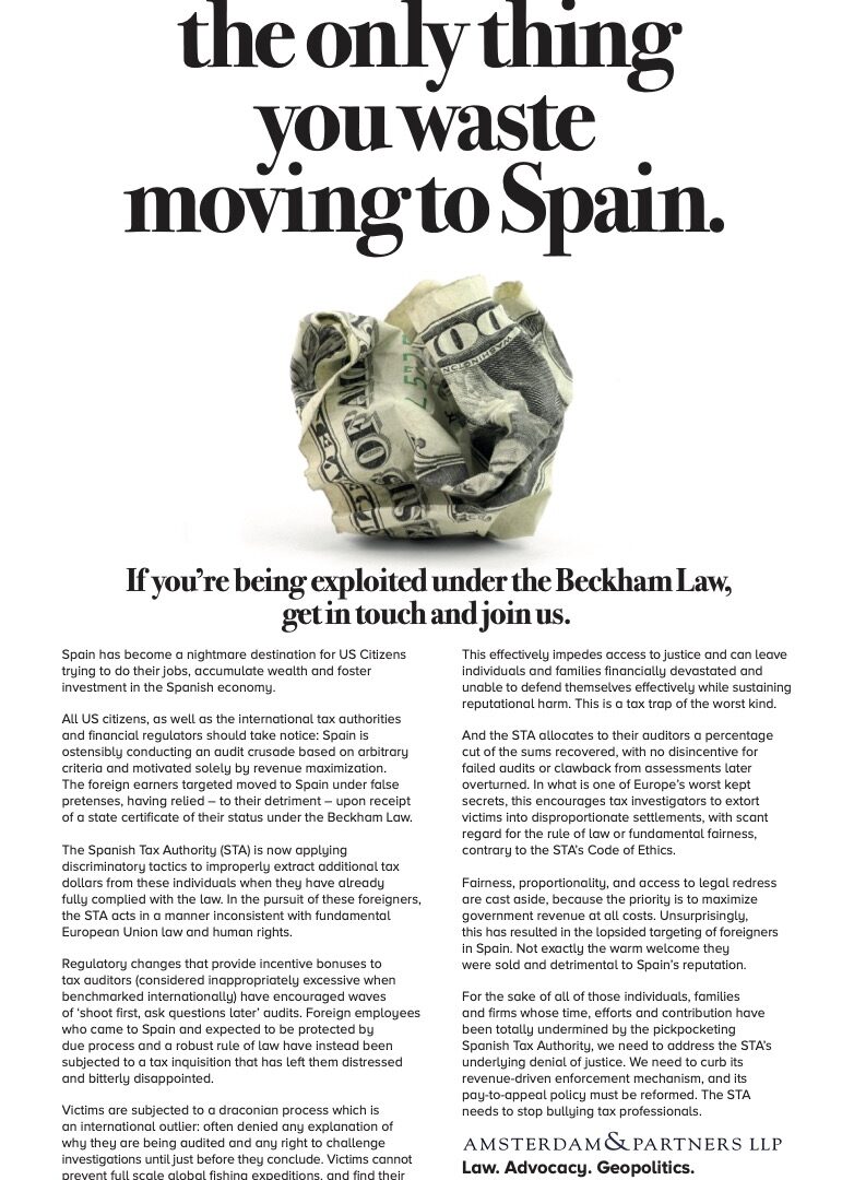 Wall Street Journal Ad, February 1, 2025