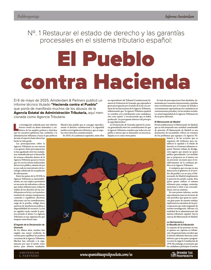 Publirreportaje: El Pueblo contra Hacienda
