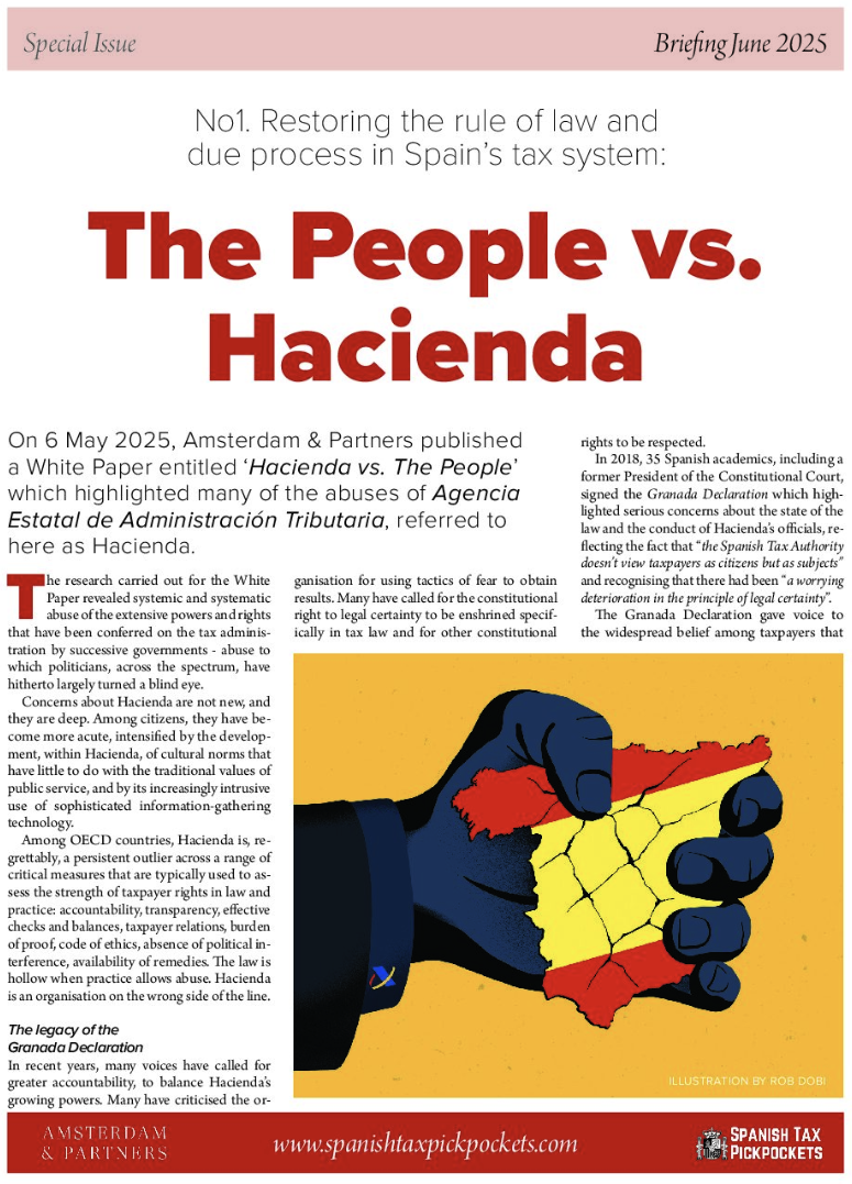 The People vs. Hacienda Briefing